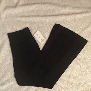 Athleta Flare Ribbed Yoga Pant - Size L - NEW